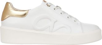 Naturalizer Morrison Logo White / Dark Gold I8936L4101 Womens