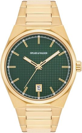 Spears & Walker Mens Quarzuhr - Gold Stainless Steel - One Size