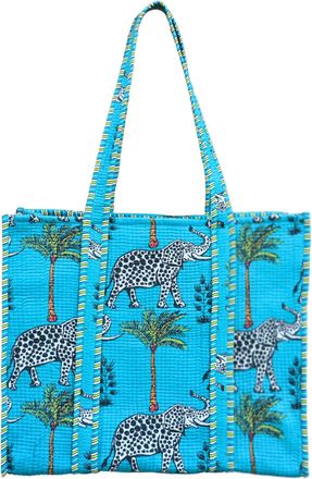 Generic Animal Print Quilted Tote Shoulder Bag for Women - Large Lightweight Handbag, Stylish Shoulder Carry Bag for Work, Travel, Shopping & Everyday Use