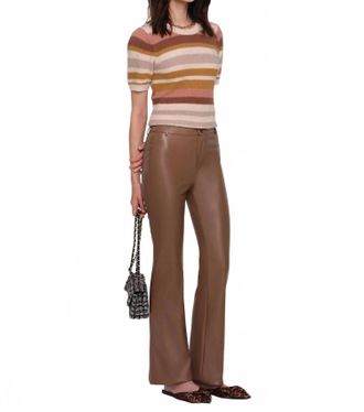 Heartloom Elisaria Flare Pants In Brown