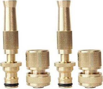 2B Faucet Hose Nozzle,adjustable Twist Hose Nozzle With Quick Connector,nozzles For Garden Hoses,car W