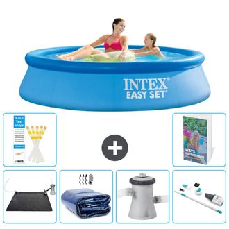 Intex Piscina Easy Set Redonda - 244x61 Cm - 7-piezas S82