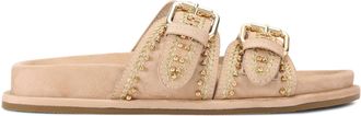 Carvela Womens Valeria Sandals - Taupe Fabric - Size UK 8