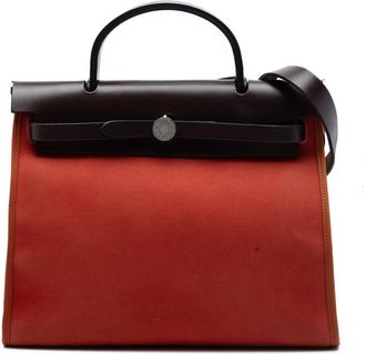 Herm&egrave;s Pre-owned Hermes Toile Herbag Zip 31 Ladies Z25R9GDM3N4N6TD7
