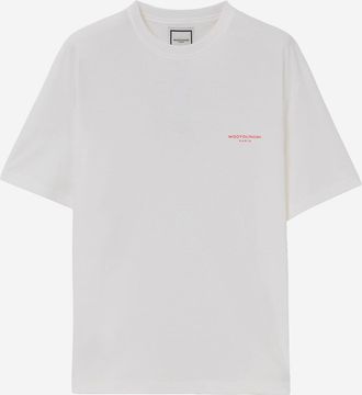 Wooyoungmi Baumwoll-T-Shirt mit Logo