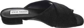 Steve Madden Slippers - Dames - Sandalen - Zwart - 36 EU - Schoenen