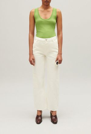 Claudie Pierlot Jean Pierre droit cargo &eacute;cru