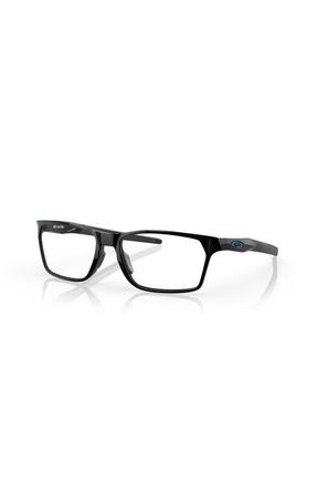 Oakley 55mm Rectangle optical glasses in Black at Nordstrom