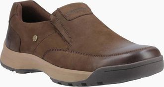 Hush Puppies Mens Vaun Mens Slip On Shoes - Brown - Size: 12