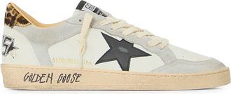 Golden Goose BALL STAR LEATHER SNEAKERS - Golden Goose Deluxe Brand - Man