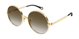 Chlo&eacute; CH0321S 006 Womens Sunglasses Gold Size 59