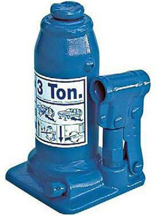 Trade Shop Trade Shop - Sollevatore Idraulico A Bottiglia Binda Idraulica Ton. 3 Omcn 125 Crick Cricco