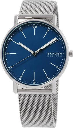 Skagen Signatur Blue Dial Mens Watch SKW6904