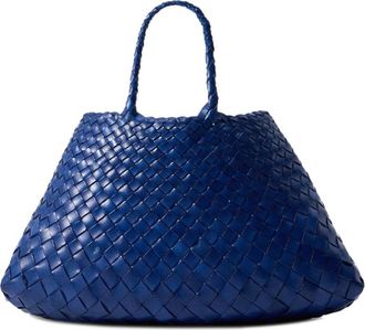 Dragon Diffusion Santa Croce Small Bag - Dames - Shoppers - Blauw - ONE Size - Leer - Tassen