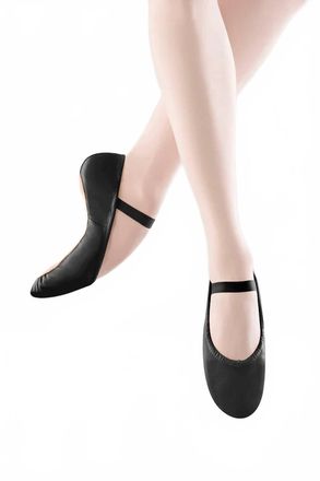 Bloch Womens Full Sole Leather Ballet Shoe In Black
