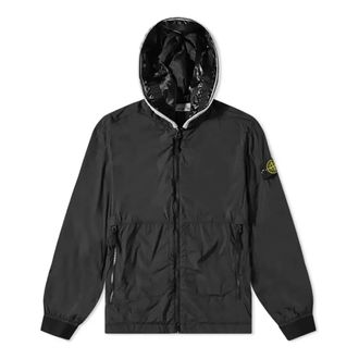 Stone Island SNylon-Tc Hooded Jacket Black 761541131-V0029