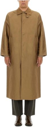 Sunflower Raglan Coat - Heren - Mantel - Beige - XL - Leer - Jassen