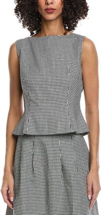 Seraphina Linen-Blend Blouson Vest