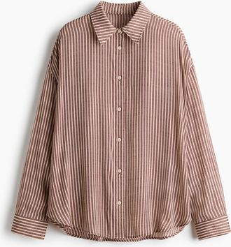 H&M Strandbluse - Brown