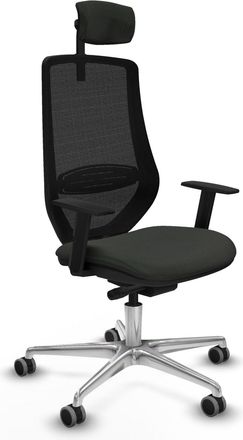 Piqueras y Crespo Silla De Oficina Piqueras Y Crespo Mardos Negra 120 Kg Confort