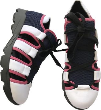 Marni Cut-Out Colourblock Trainers Size 40