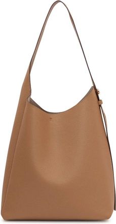 Tory Burch Romy Hobo Bag - Dames - Schoudertassen - Bruin - ONE Size - Leer - Tassen