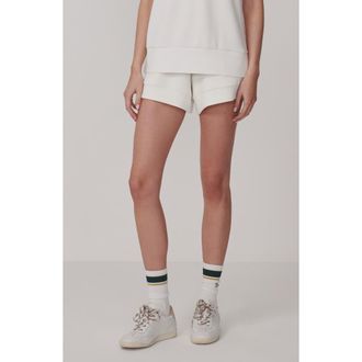 Varley Atrium High Waist Shorts in White at Nordstrom, Size Xx-Small