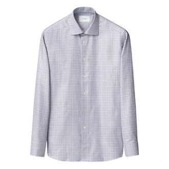 Eton Camisa King Twill de Cuadros Audaces - Shirts - Hombre - Azul - 5XL