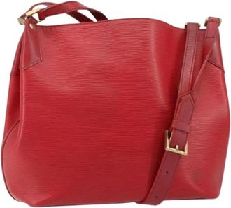 Louis Vuitton Pre-owned Vintage Schoudertas - Dames - Vintage Schoudertas - Rood - ONE Size - Leer - Vintage