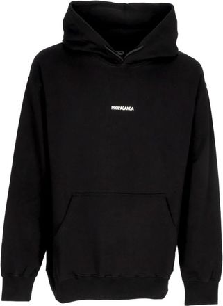 PROPAGANDA Klassieke Lichtgewicht Hoodie Zwart - Heren - Hoodies - Zwart - XL - Katoen - Hoodies & sweatvesten