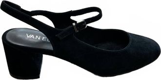 Vaneli Womens Claire Pump In Black Suede
