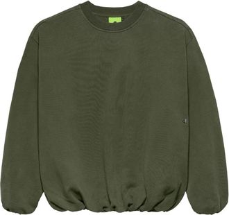 New Amsterdam Surf Association Inflatable Crewneck - Heren - Sweatshirts - Groen - S - Katoen - Hoodies & sweatvesten