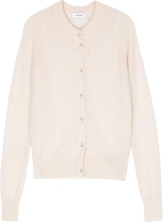 Haikure Faded Pink Roxie Cardigan - Dames - Vesten - Roze - XS - Wol - Truien & Vesten