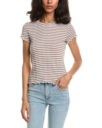 Splendid Pointelle Tee