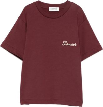 Laneus logo-embroidered T-shirt - kids - Fabric - 14 yrs