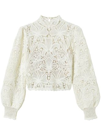 Twin-Set Gehaakte top - Wit