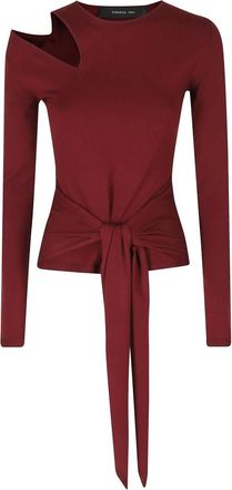 Federica Tosi Donna, Top, Rosso, S, new