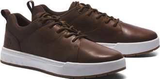 Timberland Sneaker TIMBERLAND MAPLE GROVE LOW LACE UP SNEAKER, Herren, Gr. 41,5, braun, Leder, Schuhe Sneaker, Winterschuhe, Sneakerboots, Winterboots