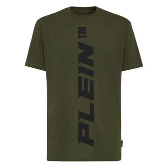 Philipp Plein Heren, Tops, Groen, Maat: 2XL Katoen