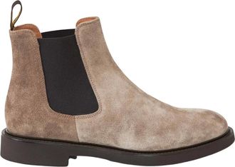 Doucal's Enkellaarsjes - Heren - Chelseaboots - Beige - 45 EU - Leer - Schoenen