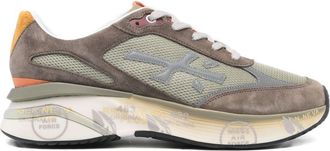 Premiata Brown Suede Sneakers