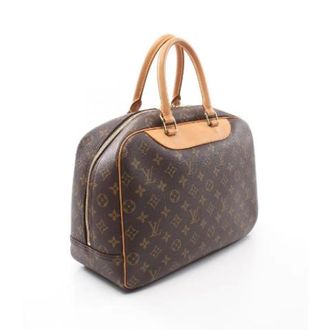 Louis Vuitton Pre-owned Handbags, female, Brown, Size: ONE SIZE Pre-owned Canvas Handbag