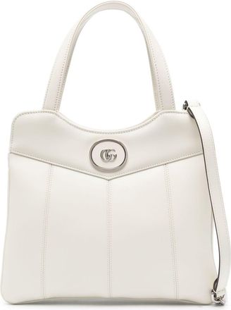 Gucci small Petite GG tote bag - women - Leather - OS - White