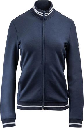 Emporio Armani Navy Dames Sweatshirt EA7 Style - Dames - Vesten met rits - Blauw - S - Polyester - Hoodies & sweatvesten