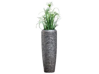 Schubiger M&ouml;bel Vase Crepa Graphit H: 75 cm