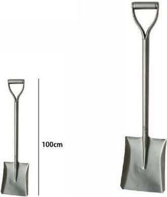 Trade Shop Trade Shop - Badile Vanga Pala Attrezzo Giardino Giardinaggio Campeggio Metallo 100 Cm 63311