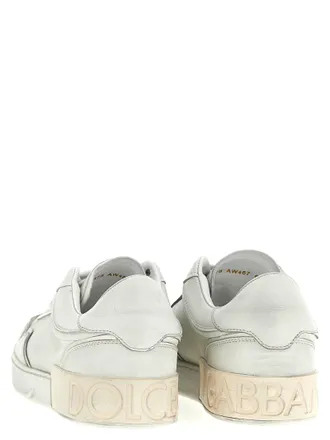 Dolce & Gabbana Portofino Sneaker - White