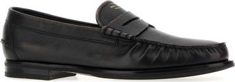 Prada Mens Formale Loafer Black Calf