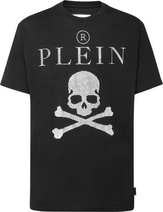 Philipp Plein T-shirt Round Neck SS Crystal Skull with Crystals