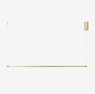 Sklum Sklum - Lampada da Soffitto Lineare a led in Metallo (122 cm) Bergene